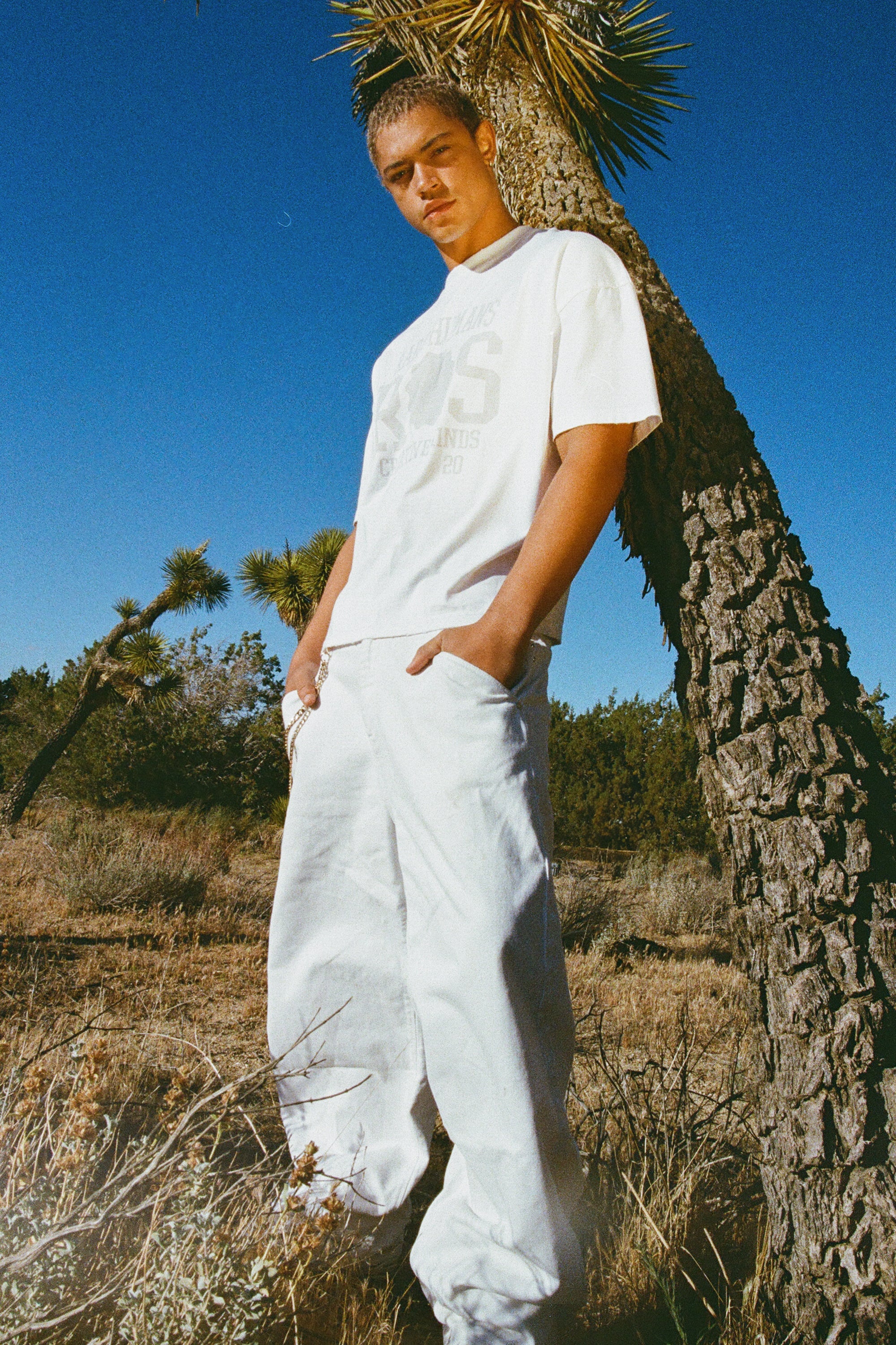 COLLEGE T-SHIRT WHITE