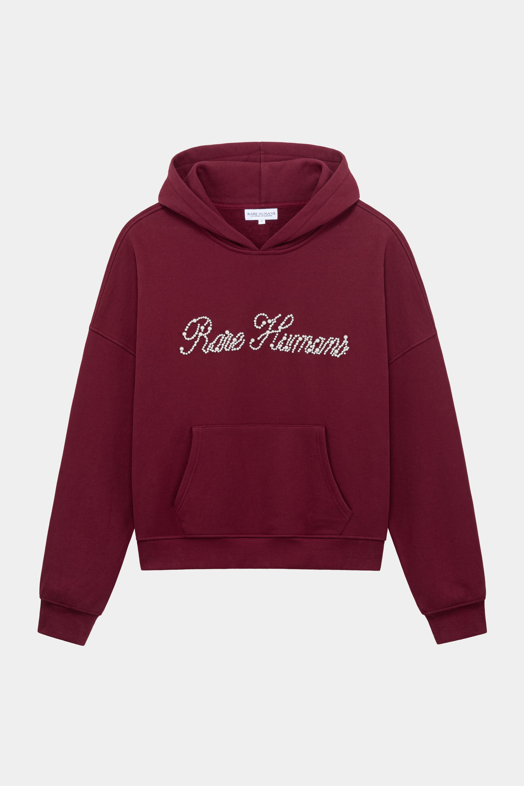 PEARL HOODIE RED