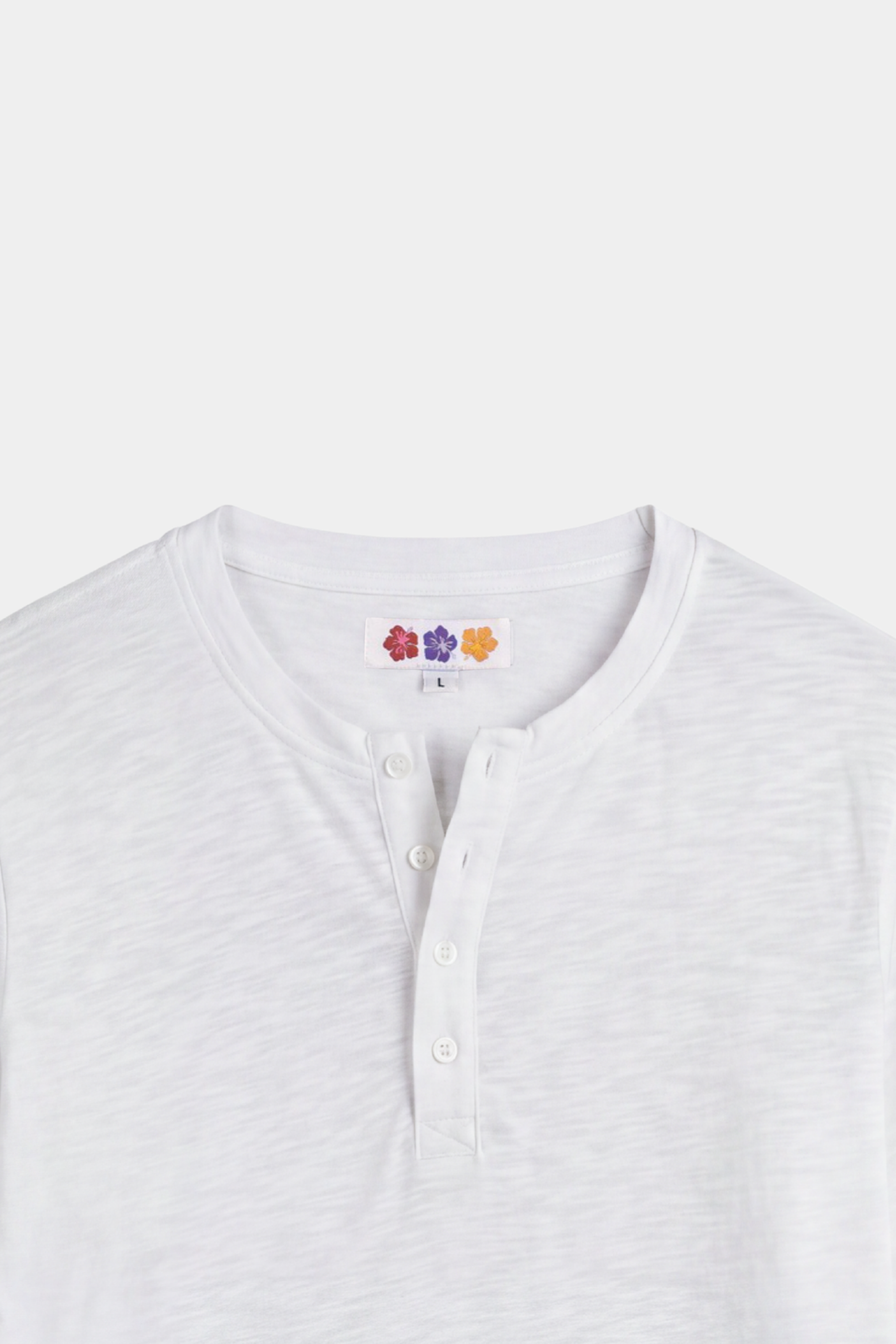 ULTRALIGHT HENLEY WHITE