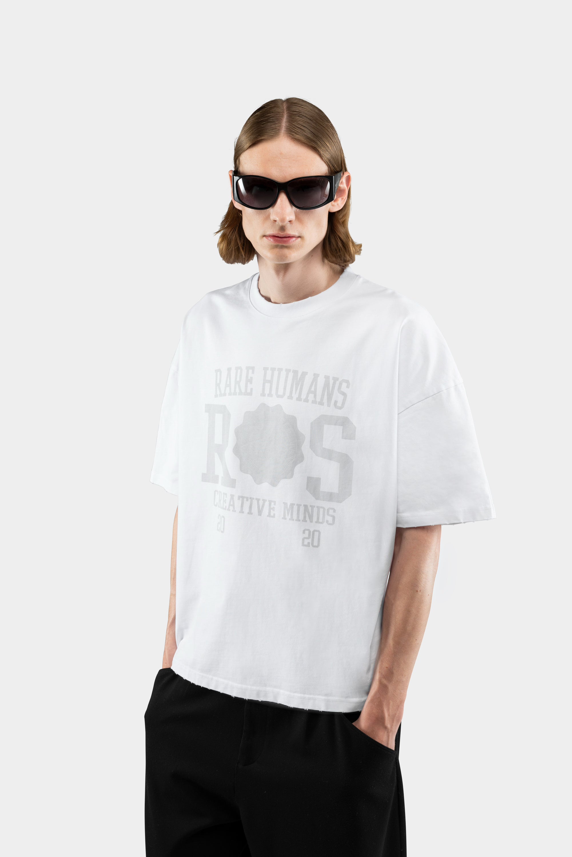 COLLEGE T-SHIRT WHITE