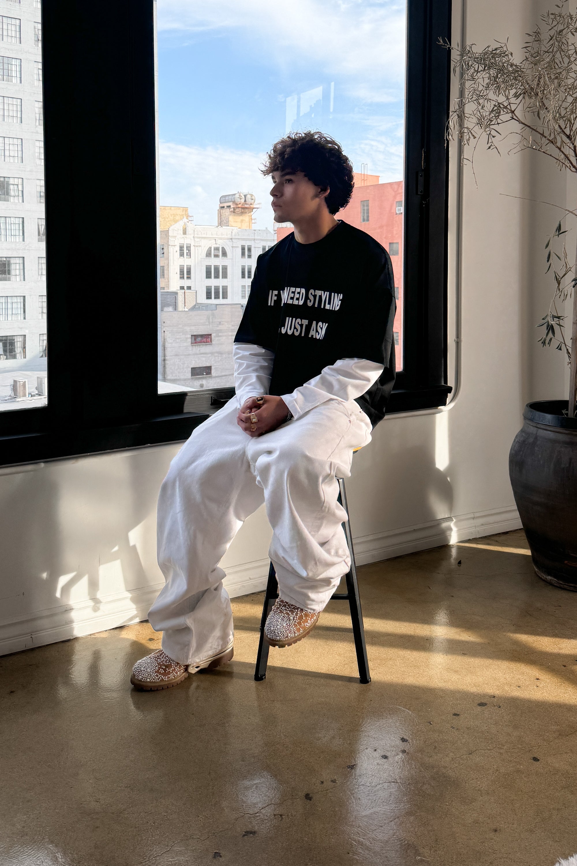 MEMBERS LONGSLEEVE BLACK