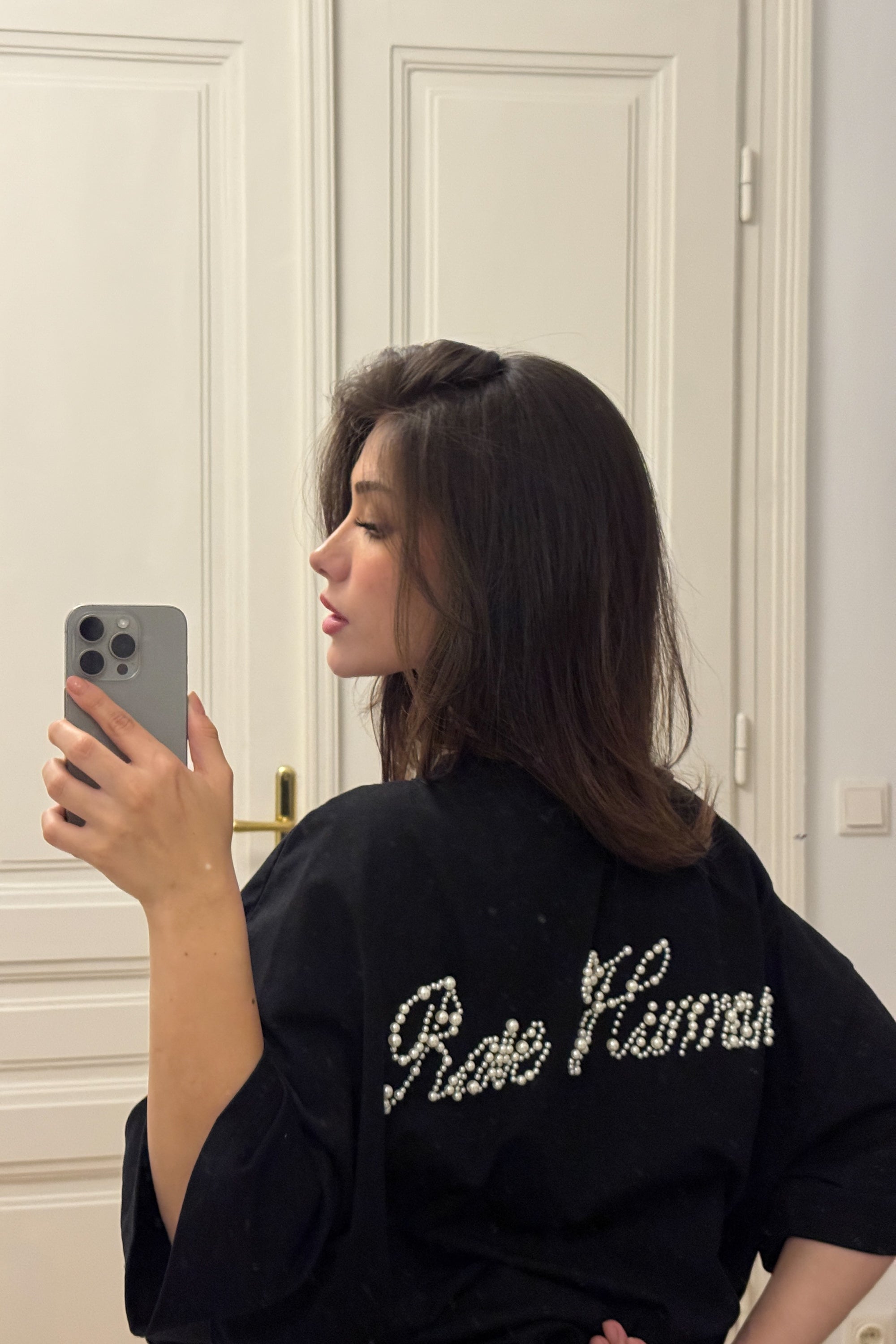 PEARL T-SHIRT BLACK