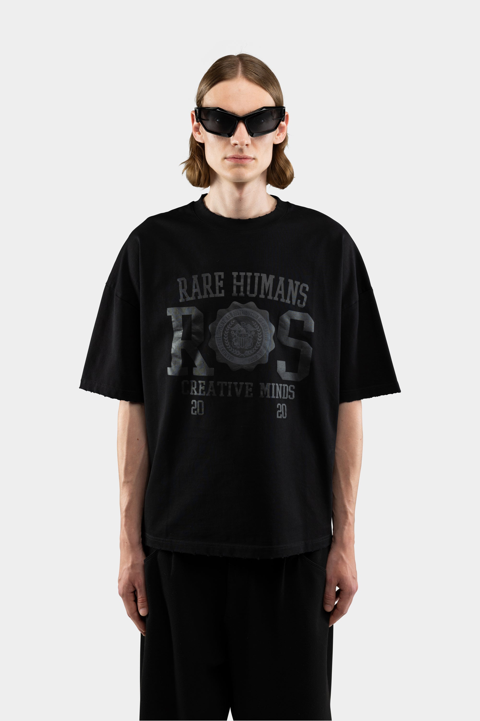 COLLEGE T-SHIRT BLACK
