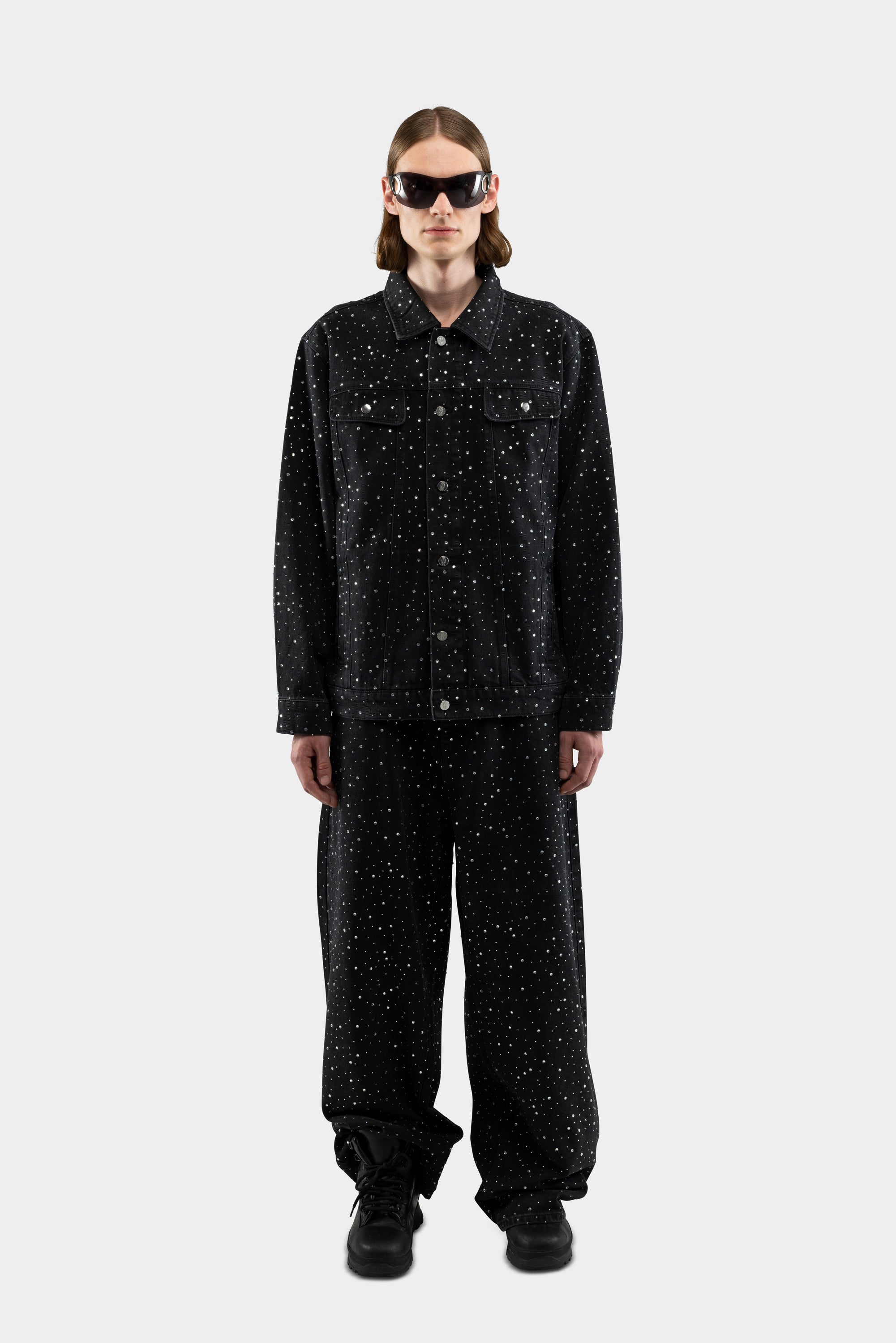 RHINESTONE DENIM