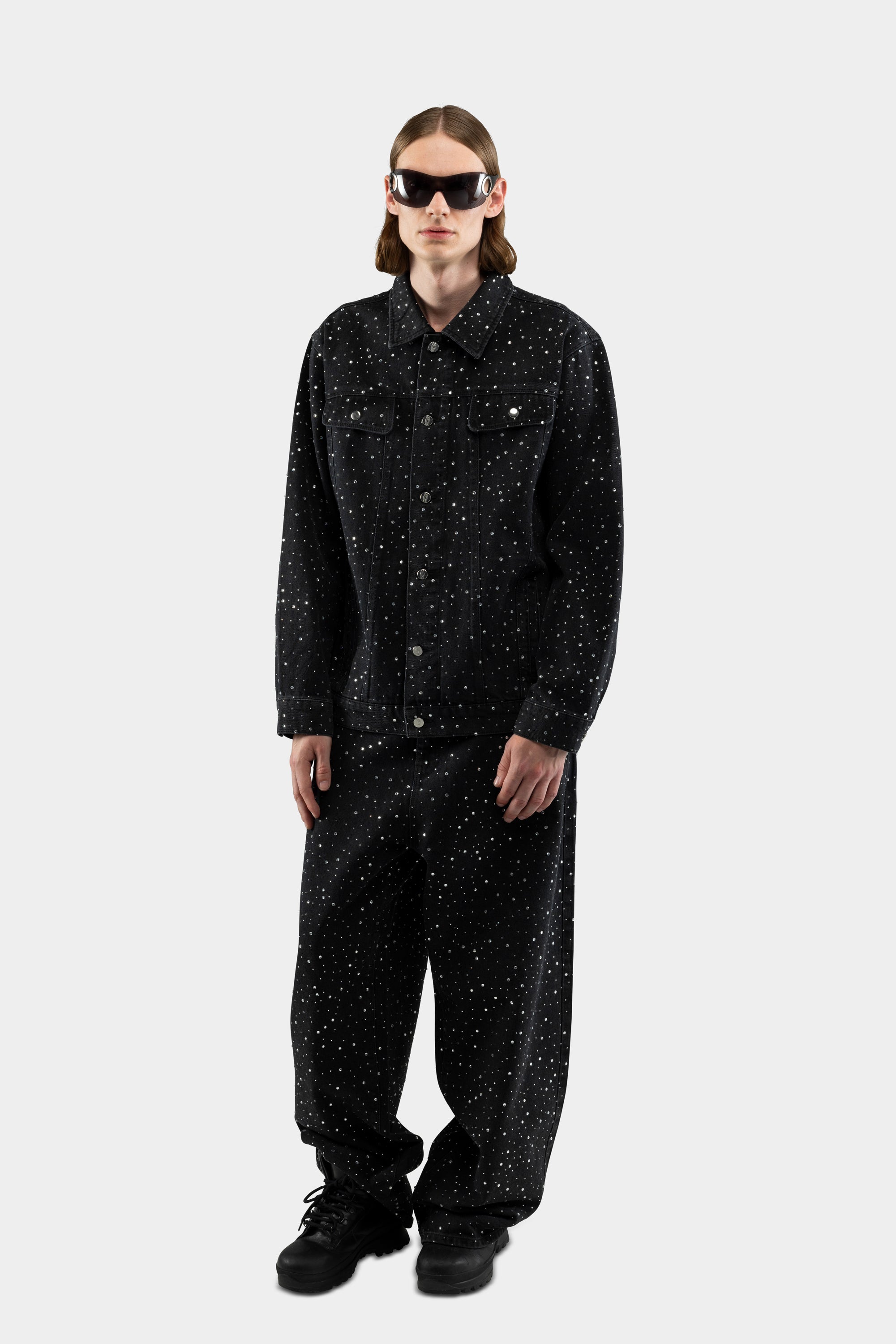 RHINESTONE DENIM