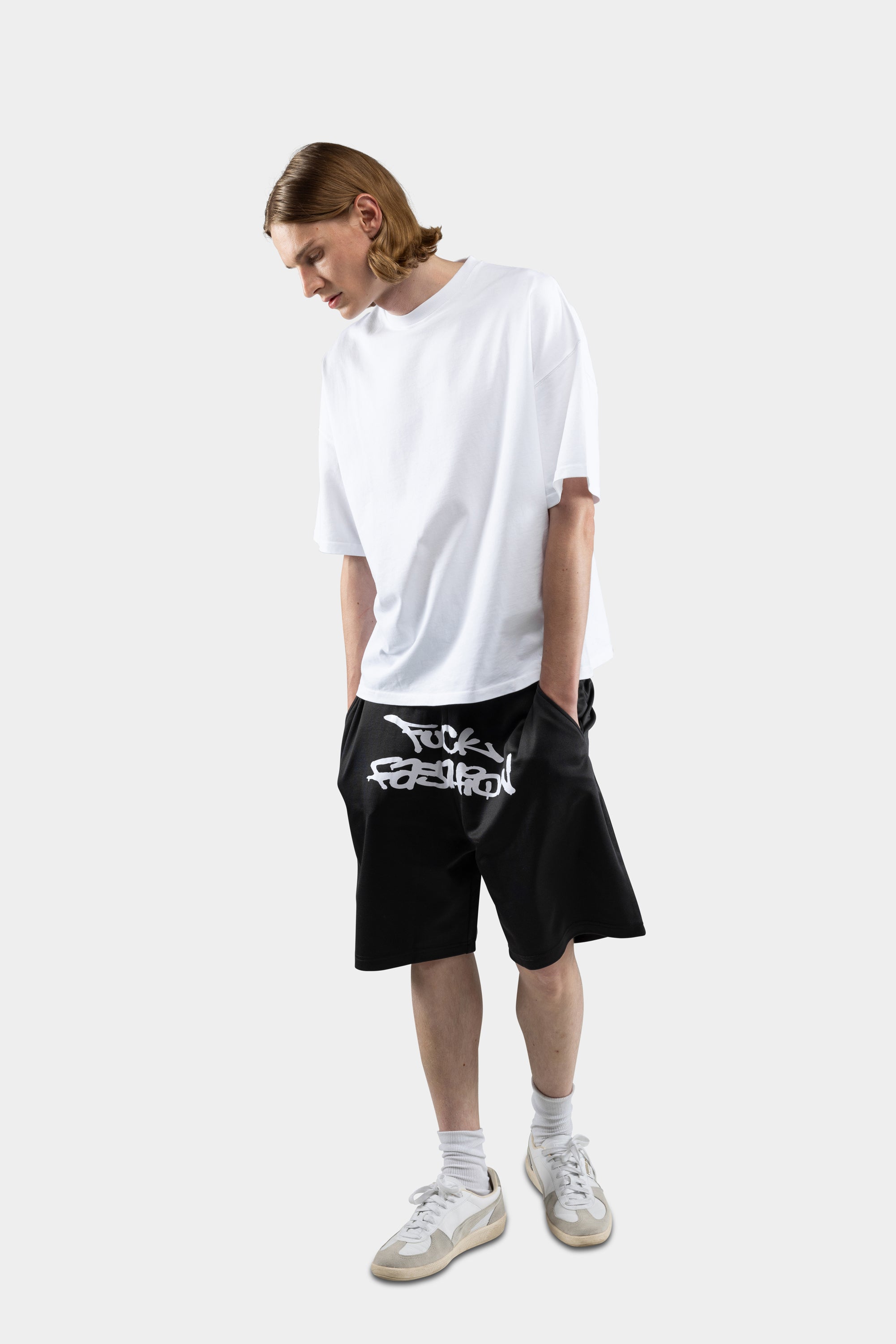 F*CK FASHION SHORTS BLACK