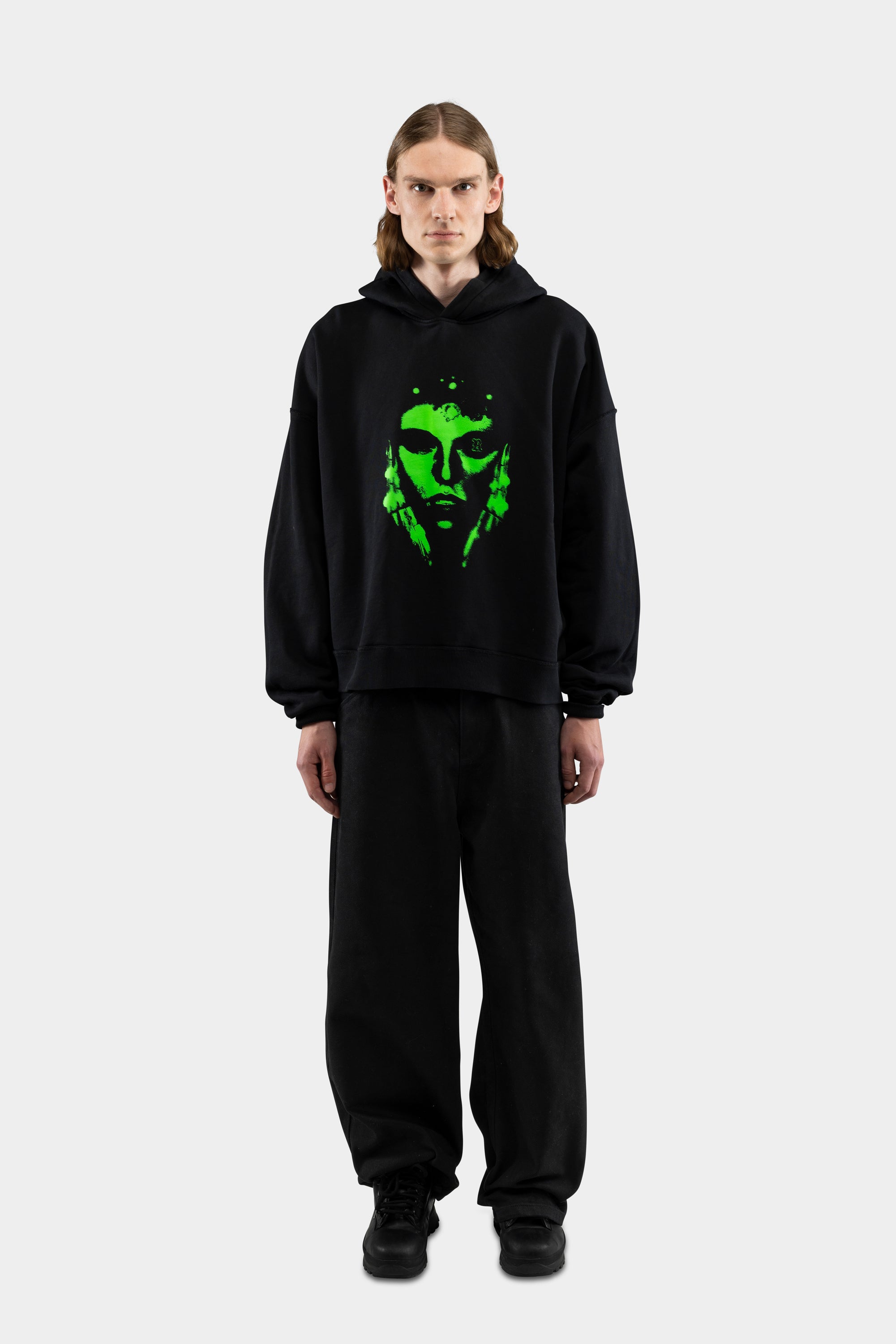 ALIEN HOODIE GREEN