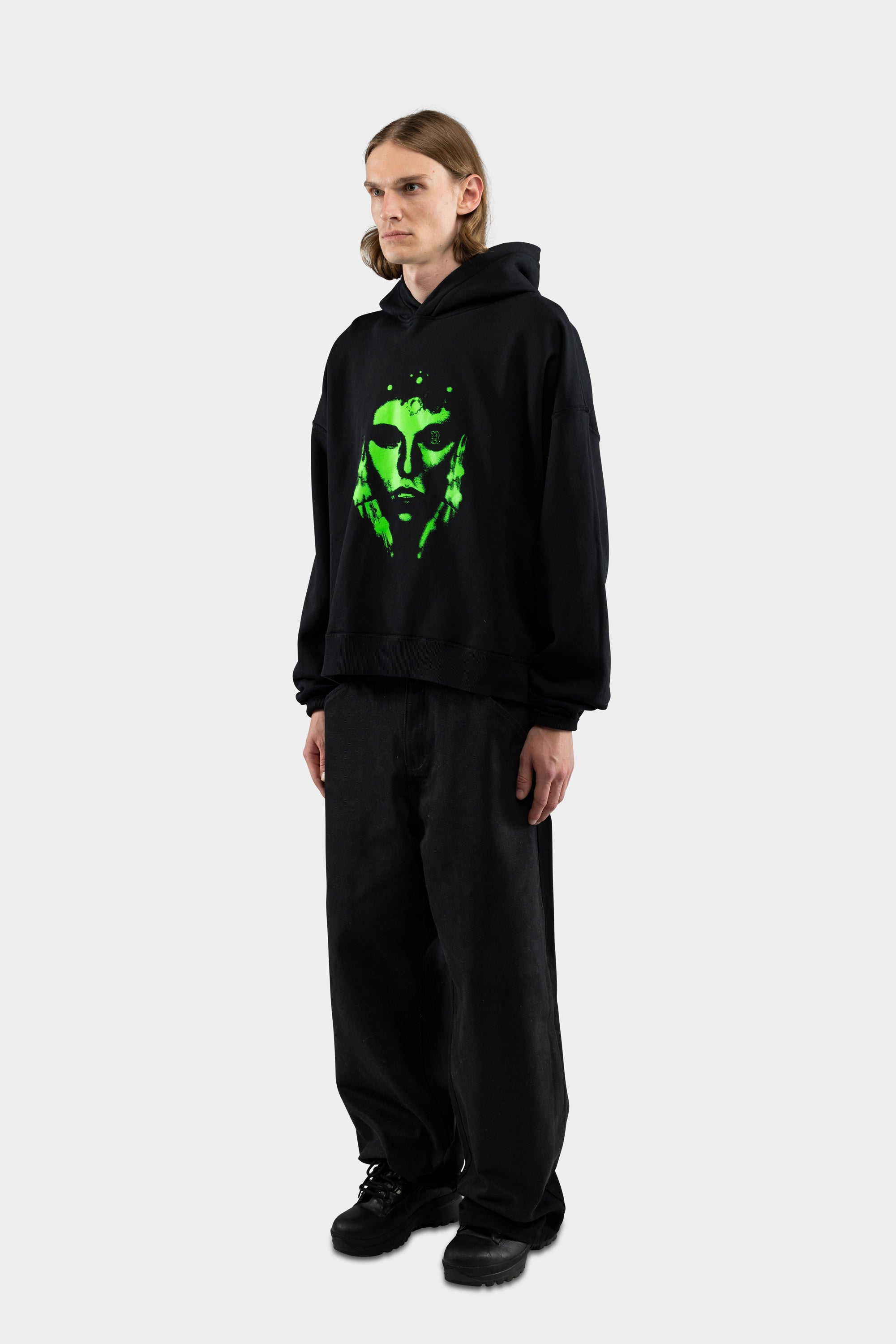 ALIEN HOODIE GREEN
