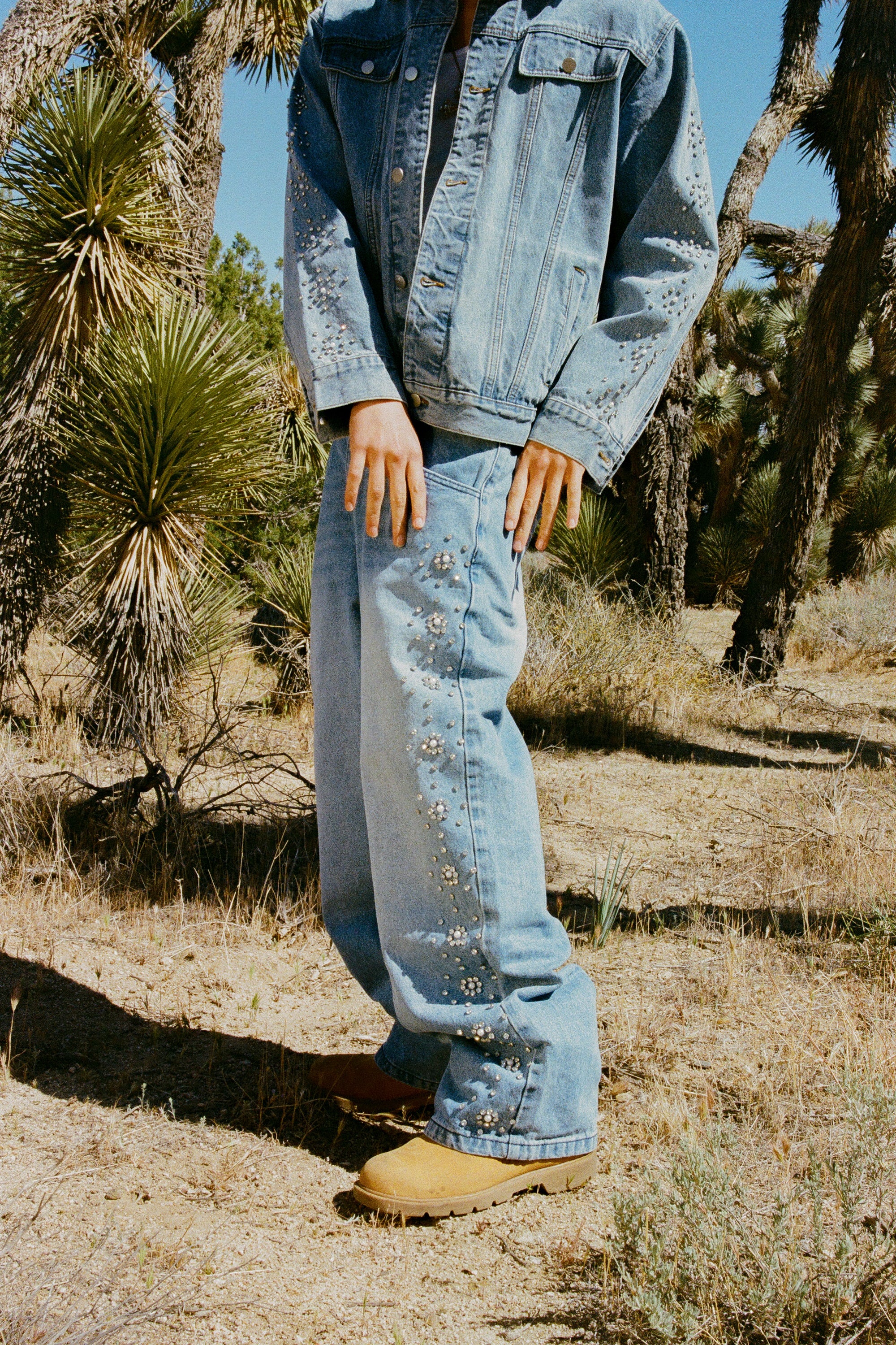 STONE DENIM BLUE