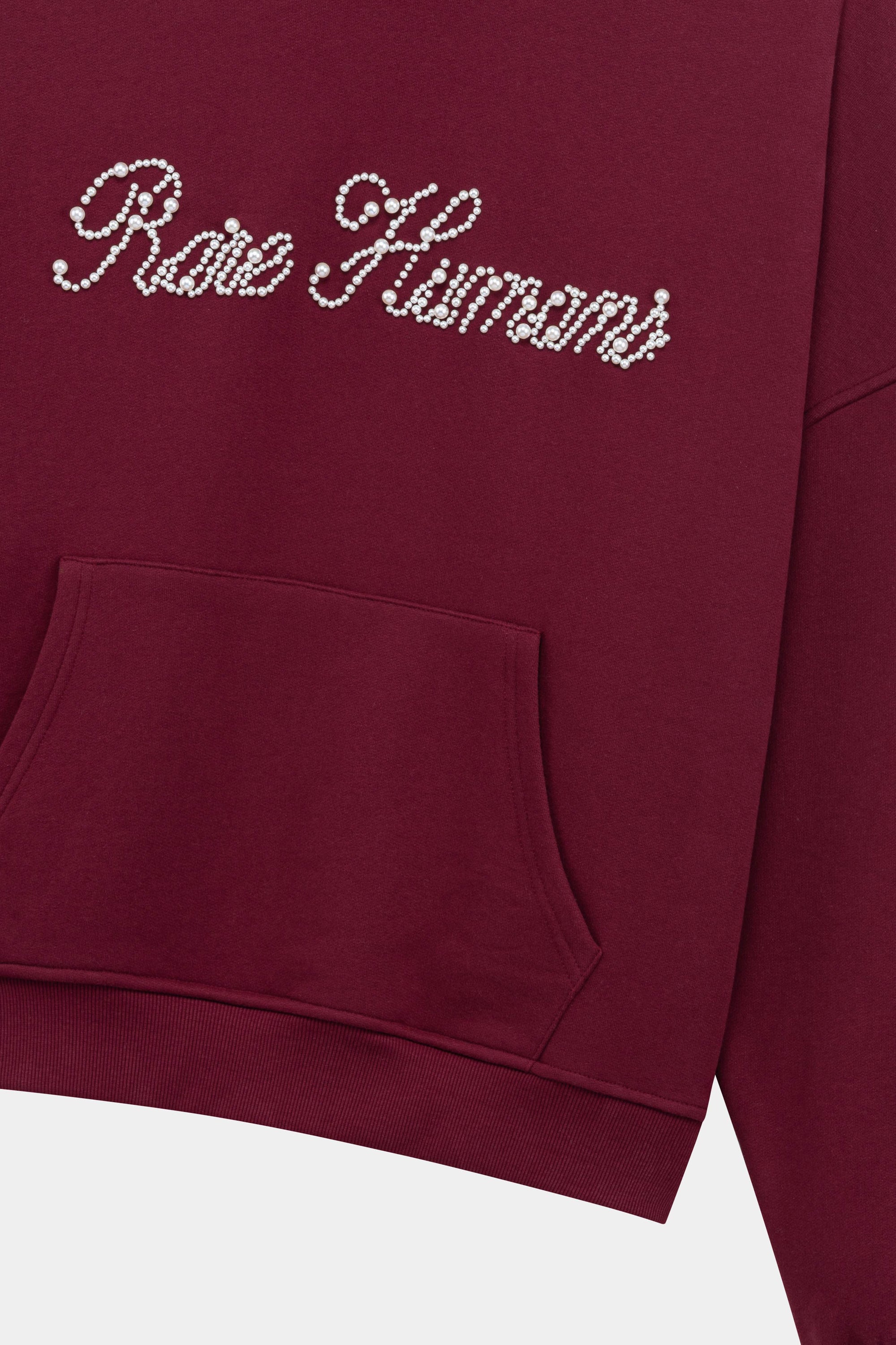 PEARL HOODIE RED