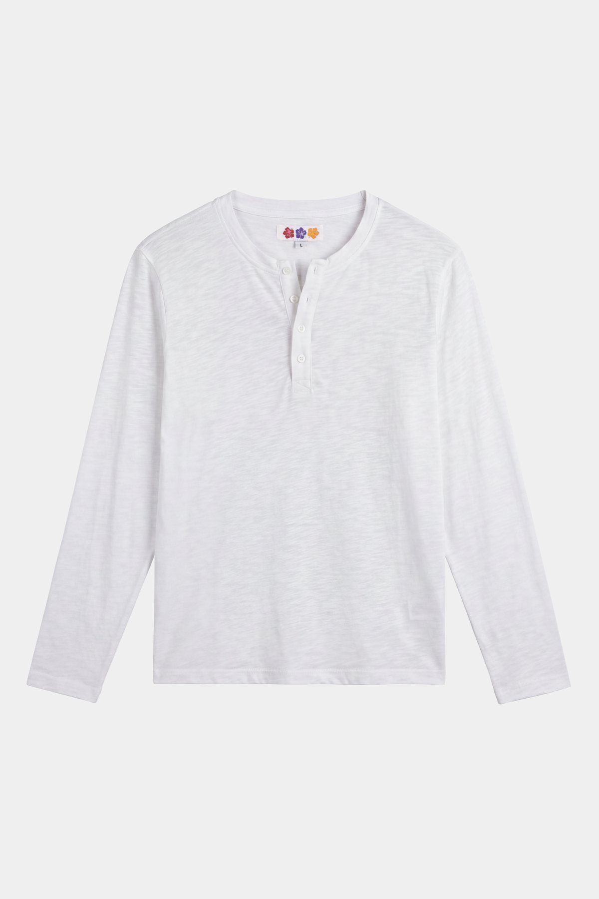 ULTRALIGHT HENLEY WHITE