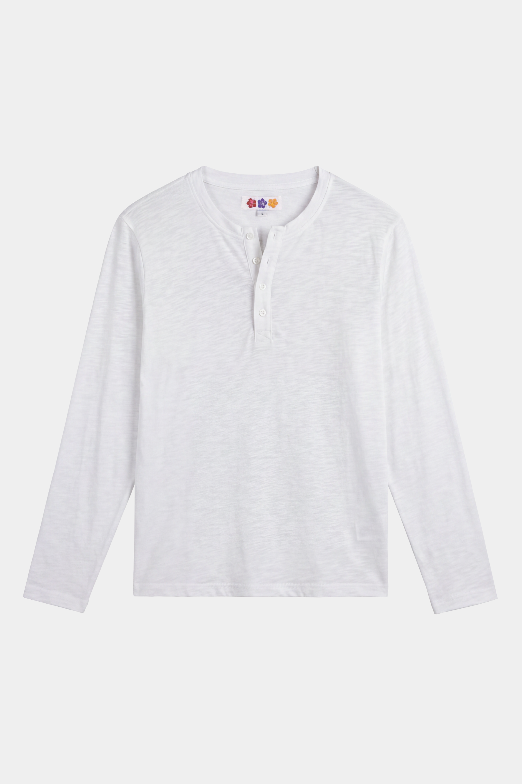 ULTRALIGHT HENLEY WHITE