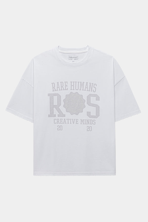 COLLEGE T-SHIRT WHITE