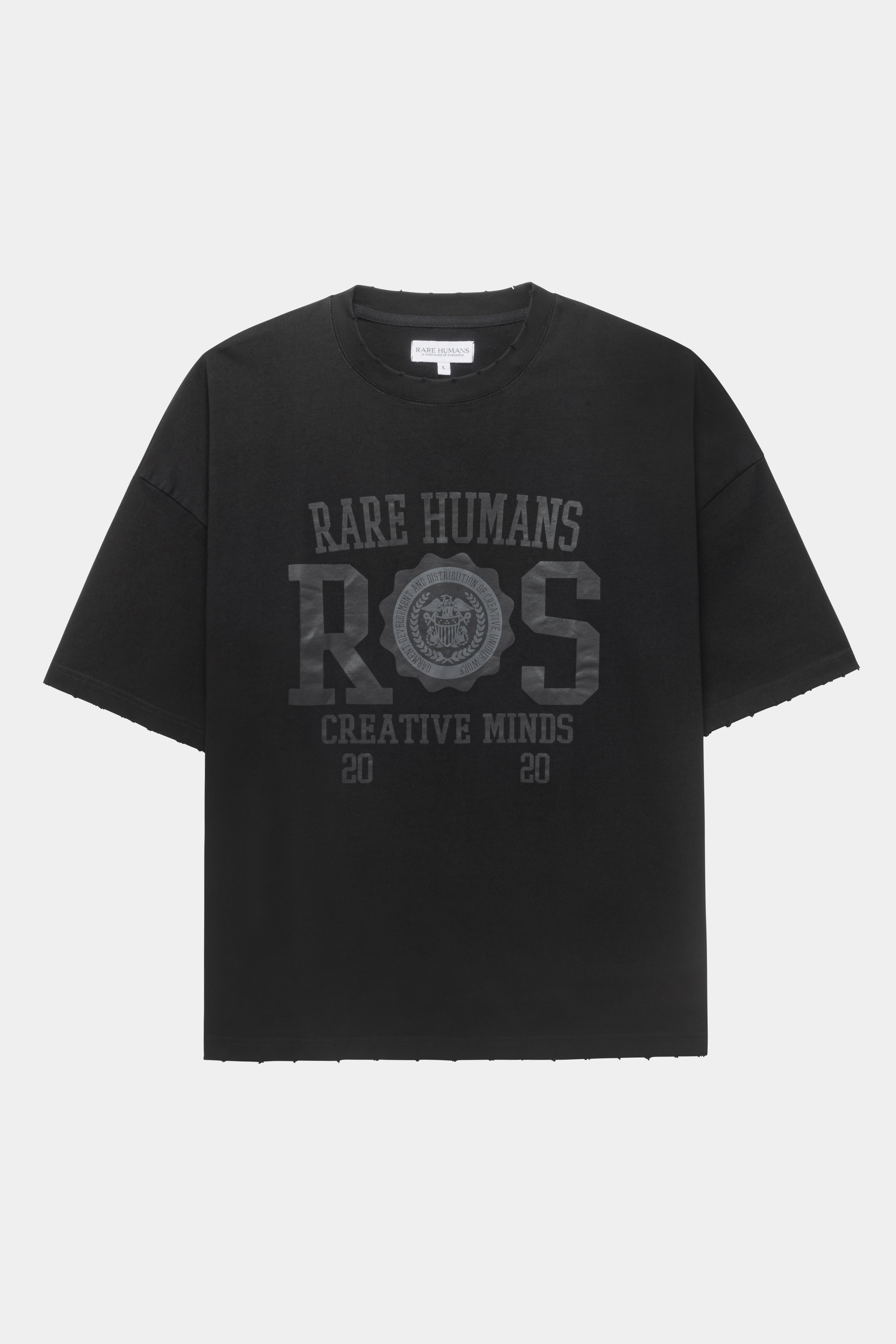 COLLEGE T-SHIRT BLACK