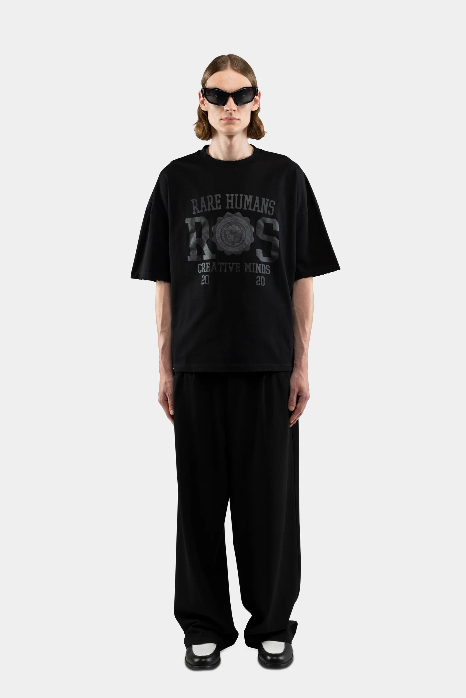 COLLEGE T-SHIRT BLACK & AMERICA T-SHIRT (PACK)