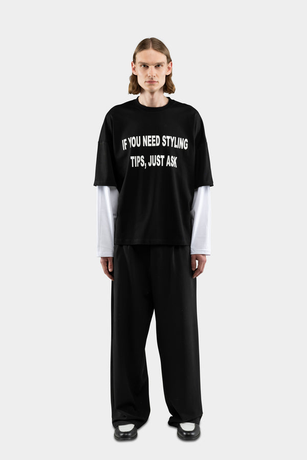 MEMBERS LONGSLEEVE BLACK