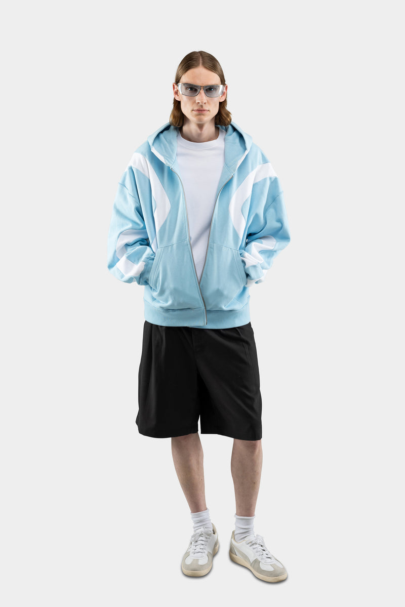 CALIFORNIA ZIP-HOODIE BLUE