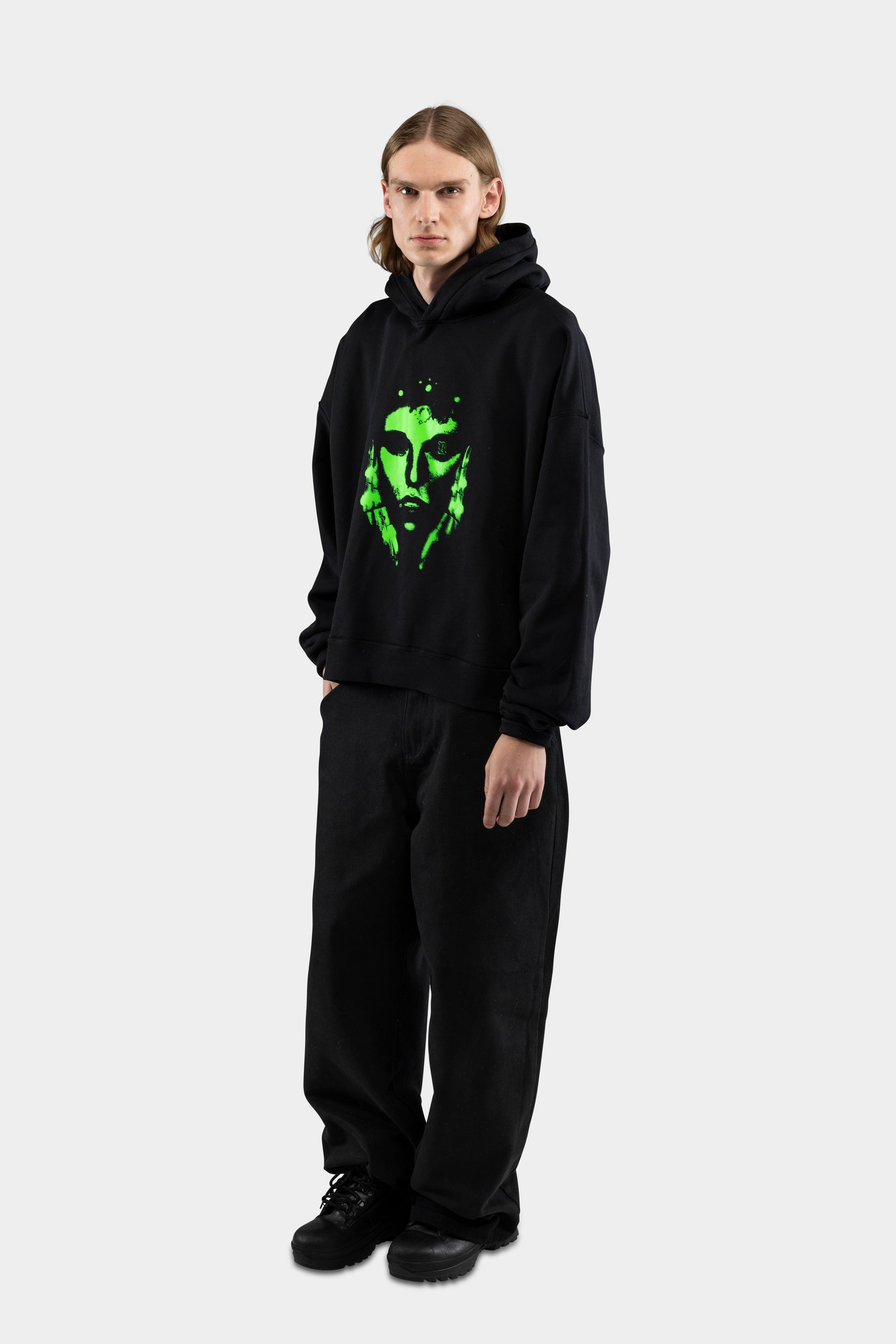 ALIEN HOODIE GREEN