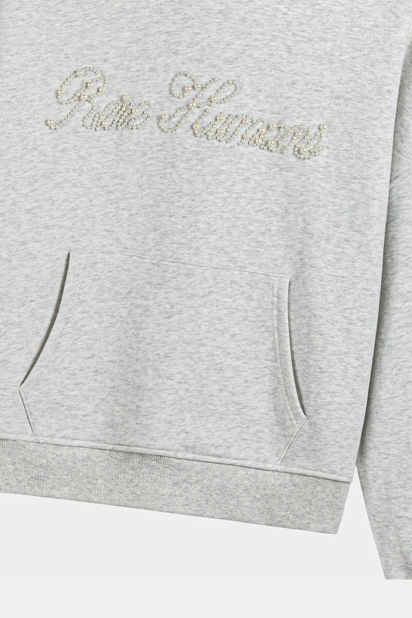 PEARL HOODIE GREY
