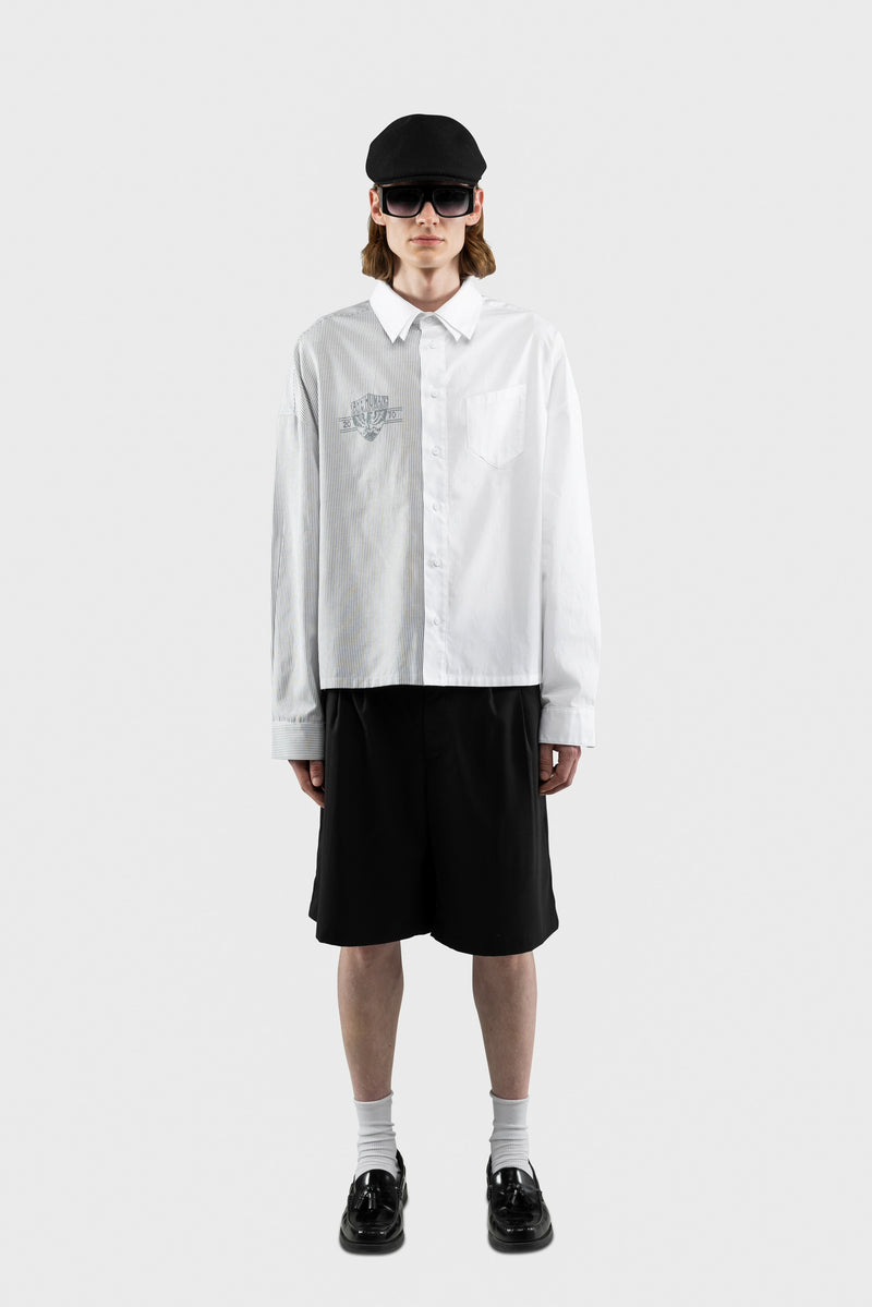 SPLITTED SHIRT GREY